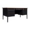 Flash Furniture 30 in D X Walnut, 60 in W X GC-M-BLK-179-WLN-GG - alternate 6
